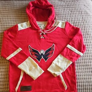 CCM Washington Capitals Hooded Sweater Size M